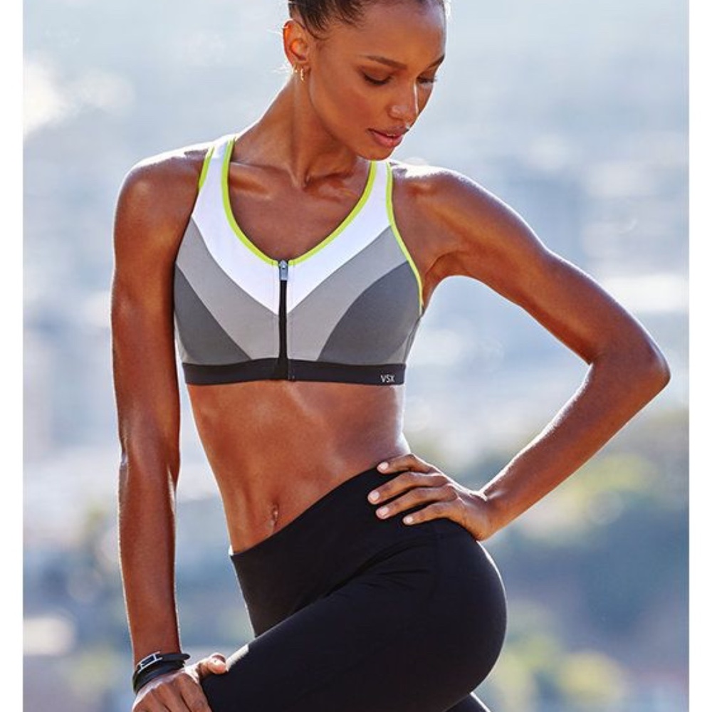 VICTORIA'S SECRET VSX The Knockout Front Close Sports Bra NWOT